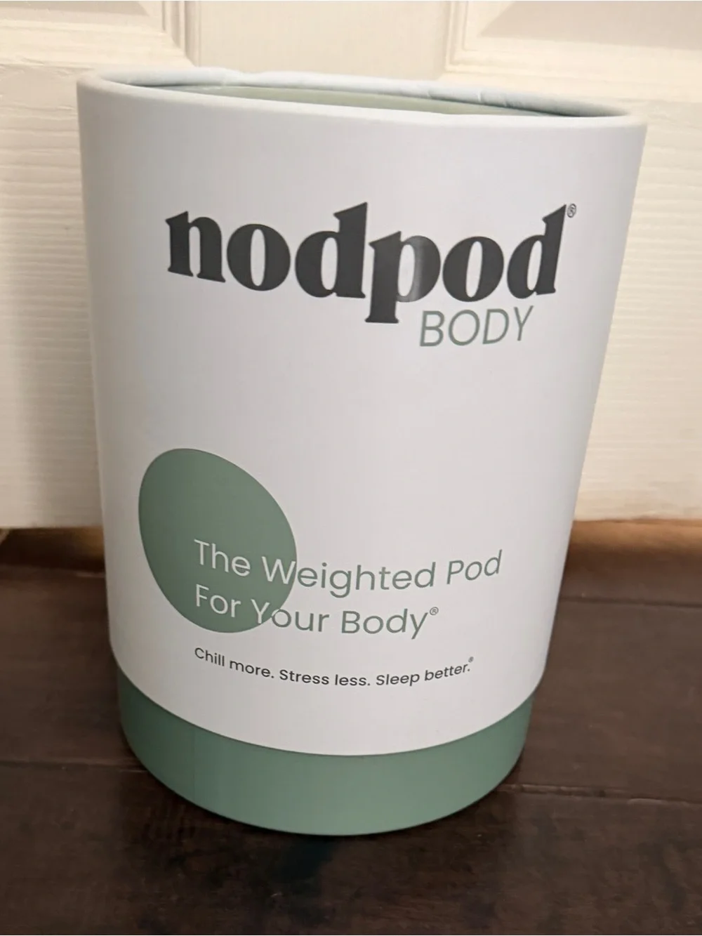 Nodpod Body Weighted Blanket, Sage Green, NWT